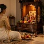 Which direction should you face while doing puja at home according to vastu?