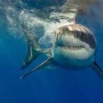 As UK oceans warm up, experts warn great white sharks are 'already lurking off beaches' and another toothy predator could follow