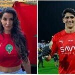 Nora Fatehi breaks silence on dating rumours with Yassine Bounou, calls Moroccan goalkeeper 'very kind' and 'one of the best in the world' | Hindi Movie News