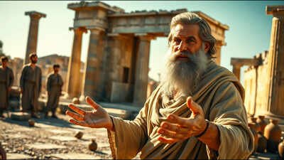 Quote of the day by Democritus: "Nothing exists except atoms and empty space; everything else is…" - ancient theory that changed how we think about reality |