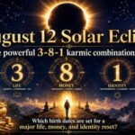 August 12,2026 Solar Eclipse: The powerful 3-8-1 karmic combination is here—Find out which birth dates are set for a major life, money, and identity reset