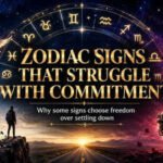 According to astrology, these 3 zodiac signs can struggle with commitment and often choose freedom over settling down