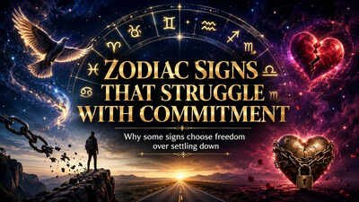 According to astrology, these 3 zodiac signs can struggle with commitment and often choose freedom over settling down