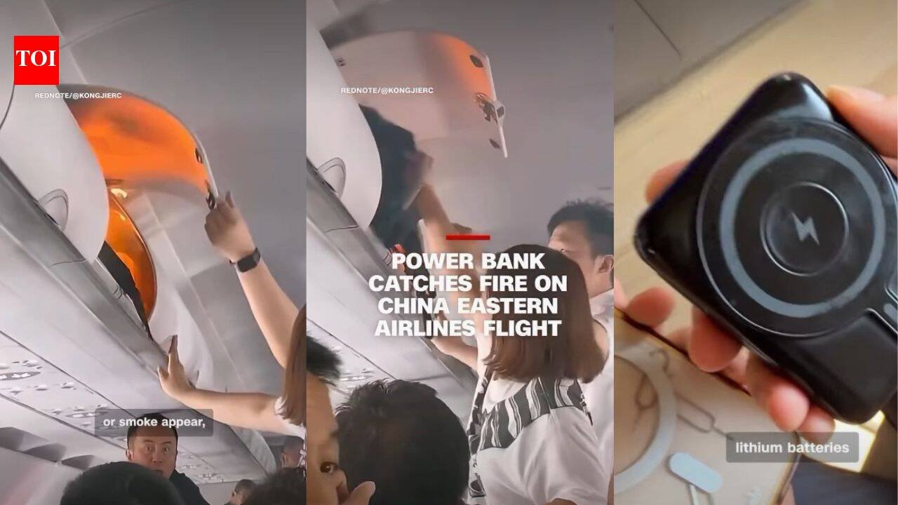 On July 24, a passenger packed a power bank in an overhead bin; minutes later it caught fire on a China Eastern flight, prompting airlines to tighten battery rules
