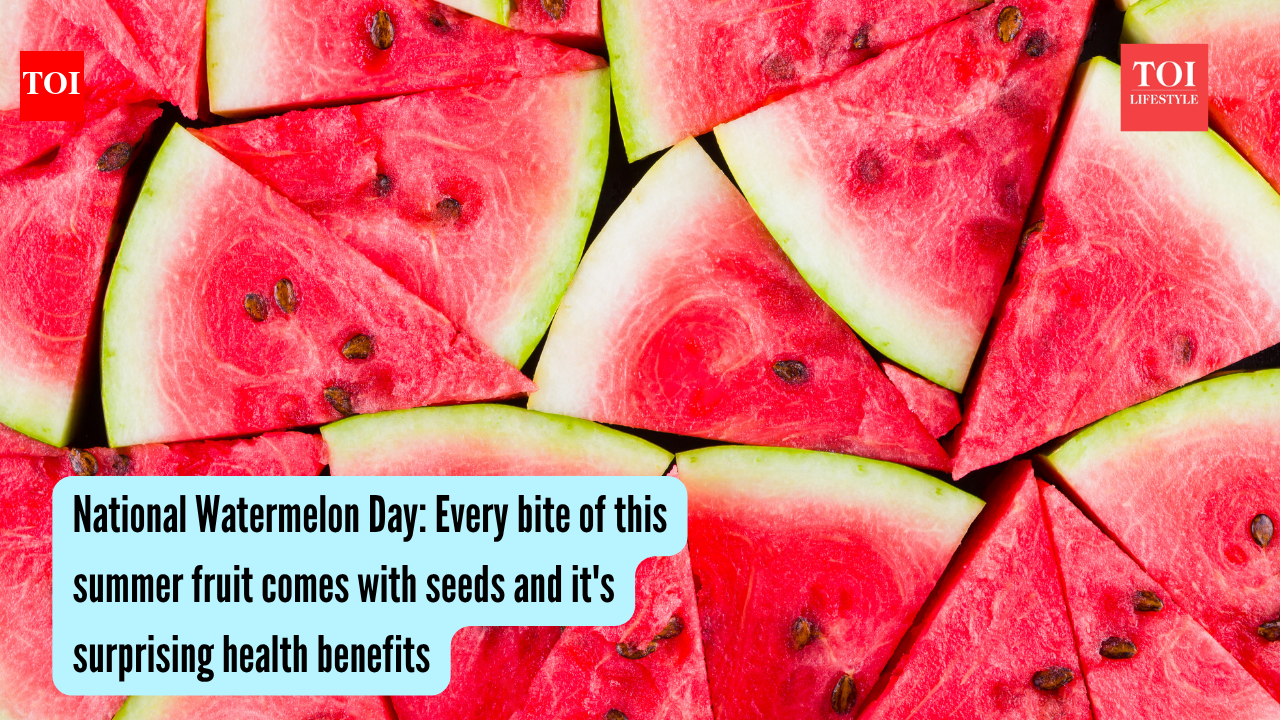 National Watermelon Day: Every bite of this summer fruit comes with seeds and it's surprising health benefits |