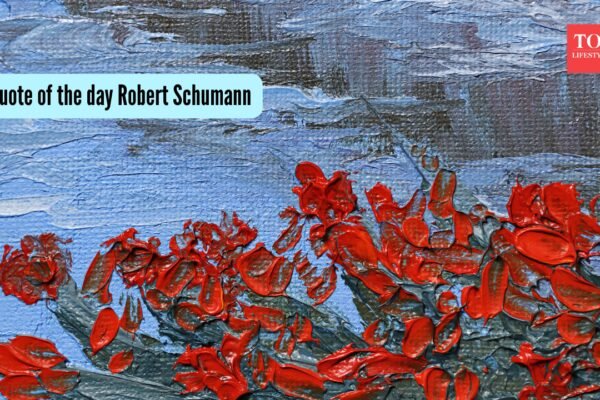 Quote of the day Robert Schumann: “To send light into the darkness of men’s hearts – such is the duty of the artist”