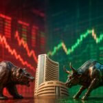 BSE Sensex trades in green, Nifty50 slips in red: Why benchmark indices moved opposite?