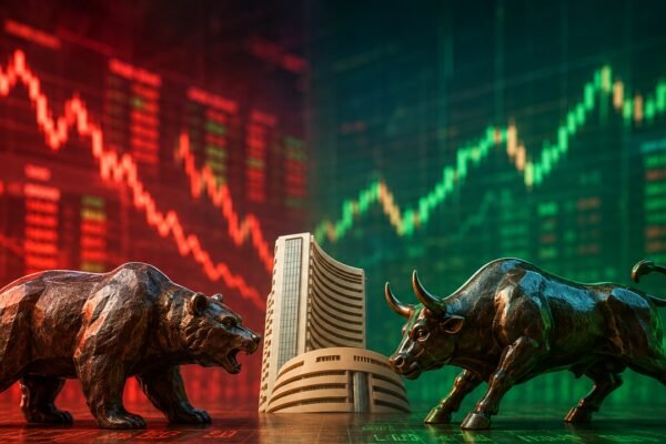 BSE Sensex trades in green, Nifty50 slips in red: Why benchmark indices moved opposite?