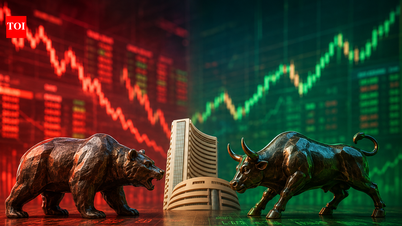 BSE Sensex trades in green, Nifty50 slips in red: Why benchmark indices moved opposite?