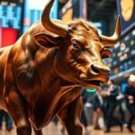 US stock market today: Wall Street near new record high as earnings drive rally; crude prices slip