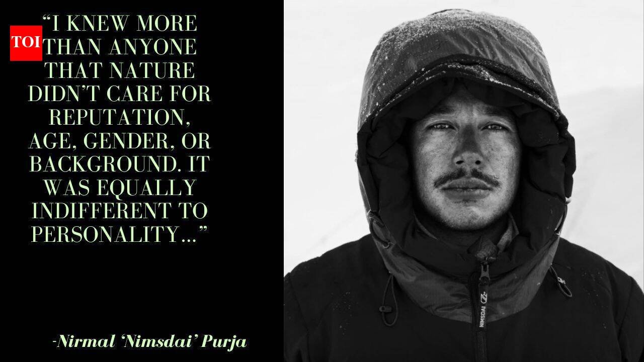 Nimsdai Quote: Quote of the day by Nirmal ‘Nimsdai’ Purja: “I knew more than anyone that nature didn’t care for reputation, age, gender, or background. It was equally…”, the mountains that humble every traveller