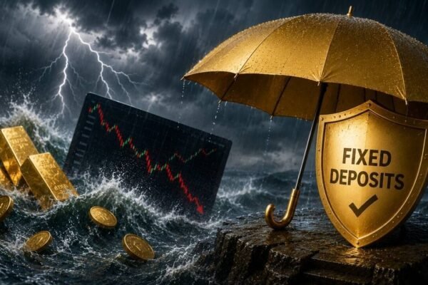As gold, stock markets lose lustre - why your humble fixed deposit is forever