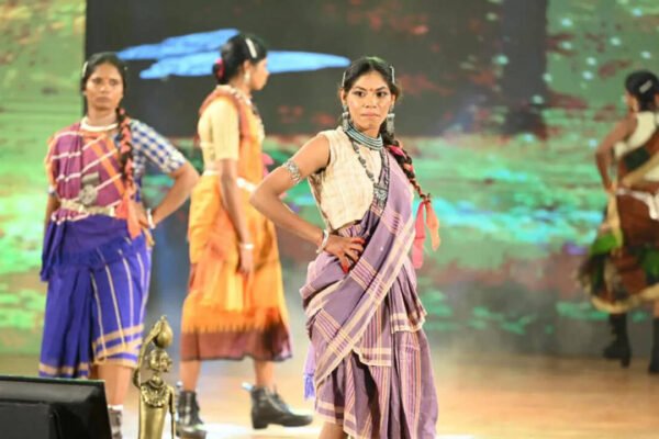Former women Maoists take over the fashion ramp in Chhattisgarh