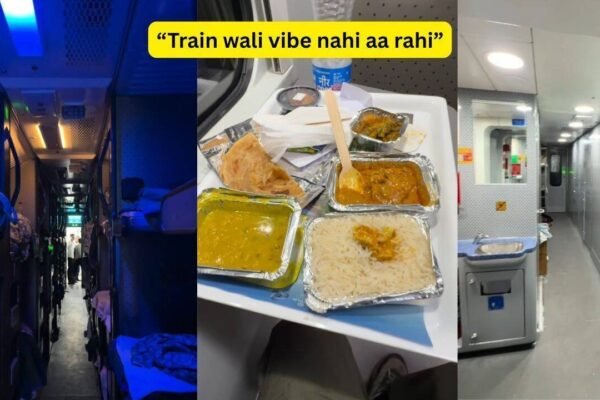 “Train wali vibe nahi aa rahi thi”, a traveller's honest review after her first ride