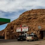 In 1964, a Utah businessman built a gas station beside Capitol Reef; after years of conflict over his quarry, the government took his property for $400,000 and razed the lodge and station