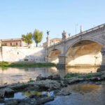 2,000-year-old bridge reappears in Rome as drought-hit Tiber River exposes ancient ruins of Nero’s Bridge