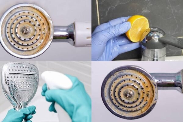 How to remove stubborn limescale from your shower naturally