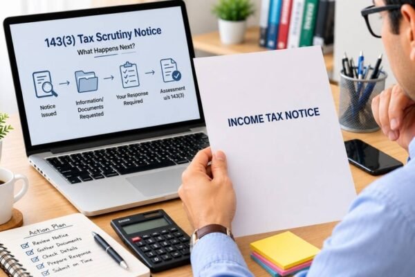 Received income tax notice under Section 143 (3)? What is faceless assessment & how you should respond