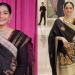 Sonam Kapoor’s black anarkali is gorgeous, but it’s her Pichwai-inspired dupatta that caught our eye |