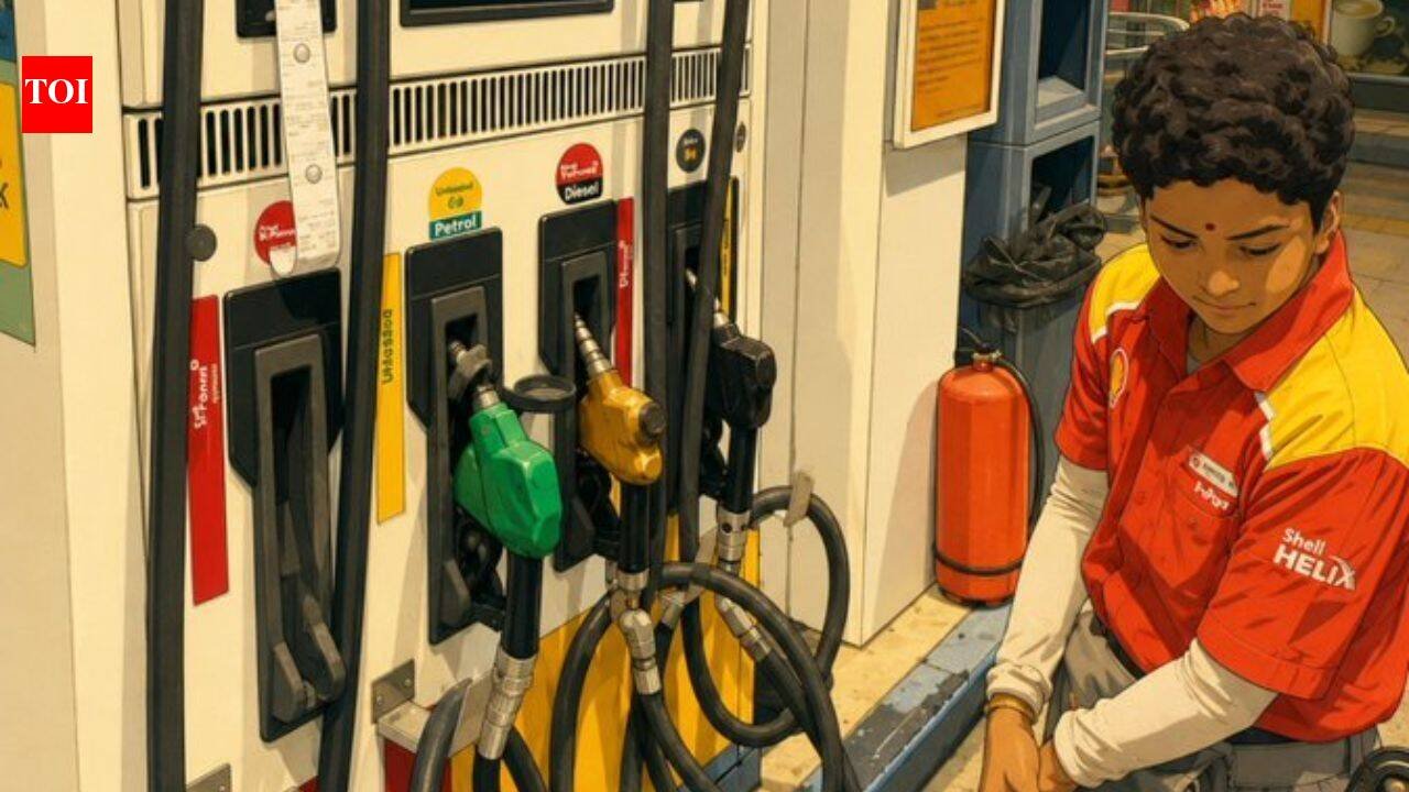 College by day, petrol pump by night: The young woman who works till 10 PM to pay her fees is inspiring the Internet with her determination |