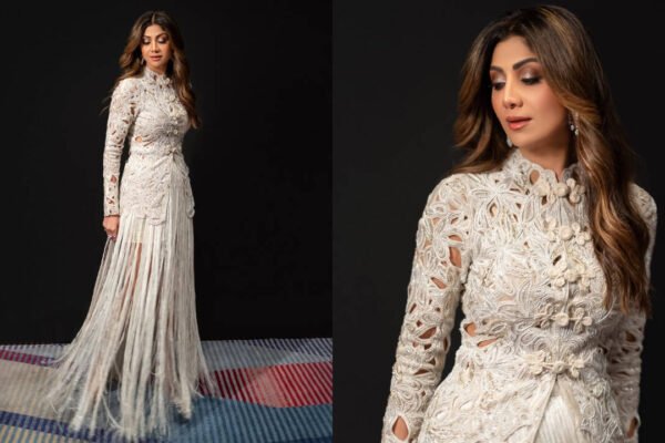Shilpa Shetty turns heads in a Rs 2.19 lakh fringe skirt set and we can’t stop looking