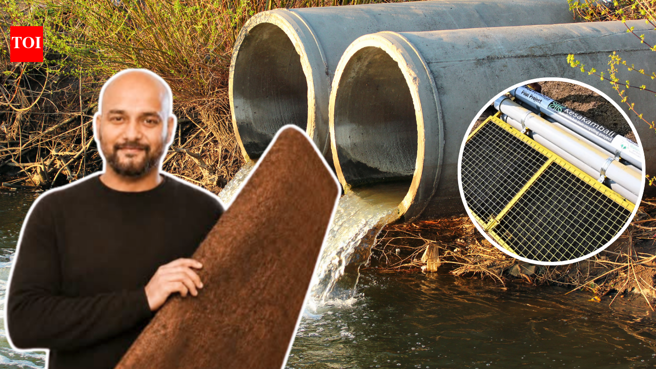 Sustainable Waste Management: This Gurugram founder collects the hair salons throw away and turns it into water-cleaning mats that trap oil and pollutants from dirty drains; here’s how the unusual idea works