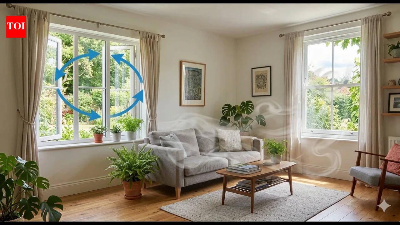 How to improve airflow in a room without installing anything |