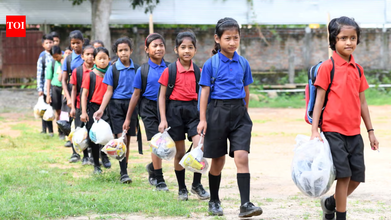 In this Assam school, children pay their fees with plastic waste: How Akshar School is turning trash into a tool for education |