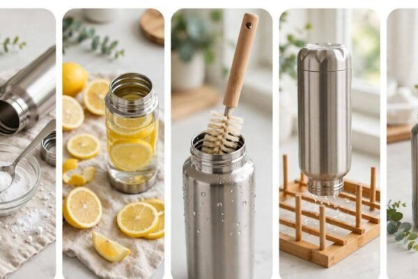 5 simple ways to keep your stainless steel bottle from smelling bad |
