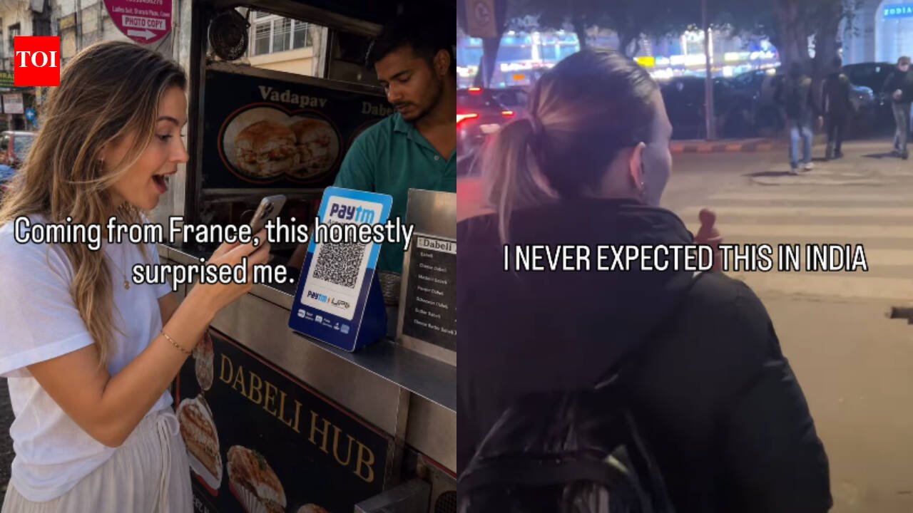‘Scan, pay, done’: French woman stunned to find UPI QR codes everywhere in India, even for Rs 20 snacks