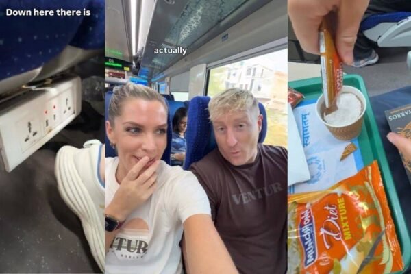 Vande Bharat is “really, really cool”; British family calls Delhi-Jaipur ride “pretty pleasant” and praises snacks, ginger chai at an affordable ₹1,200 ticket