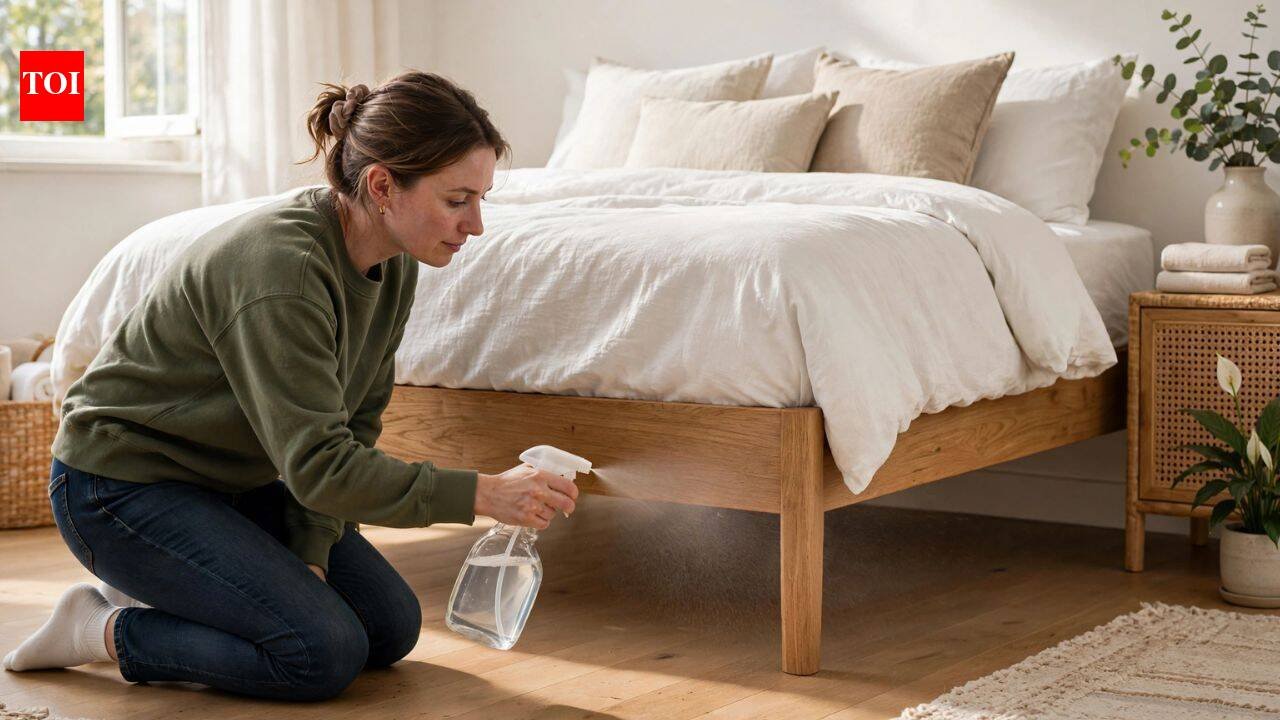 What happens when you spray white vinegar under your bed: 5 benefits of using this popular cleaning hack |