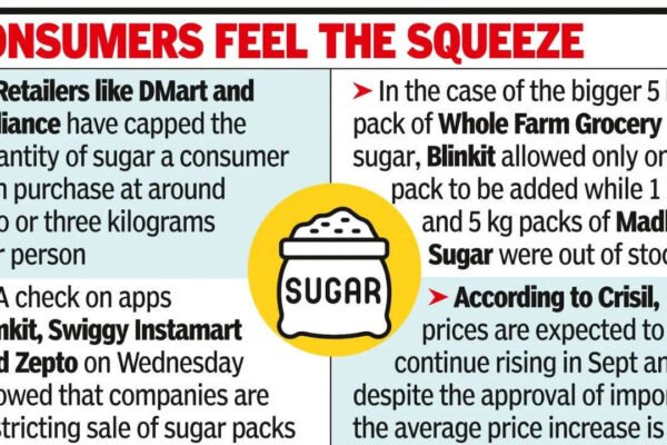 Sugar leaves bitter taste as retailers impose caps