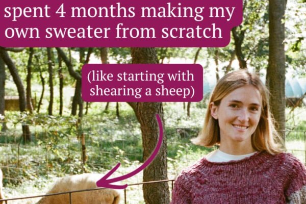 From sheep to sweater: This woman spent 4-months and Rs 70,000 in making a sweater from scratch - her experiment reveals the real cost of slow fashion