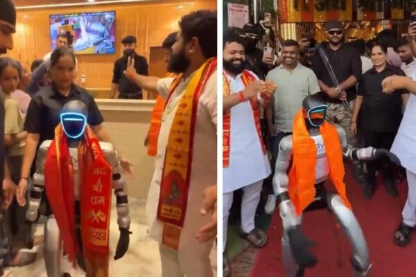 Harsh Goenka: Robot attends puja, dances at Ujjain shop launch; Harsh Goenka asks, ‘Does any of this make sense?’