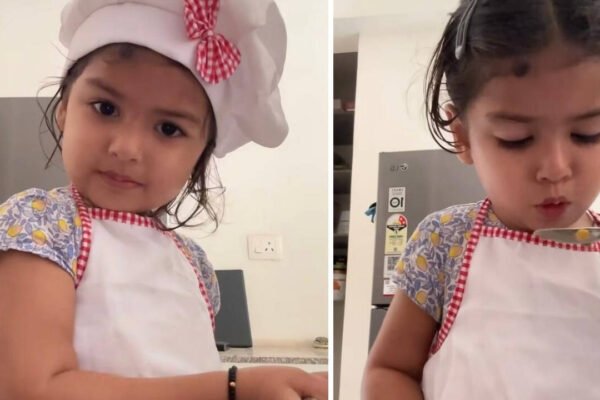 'World's best little chef': Little girl's dal dhokli recipe video wins hearts online