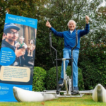 82-year-old Tony Fahey built a ‘walking on water’ machine for a 24-hour world record attempt to raise money for charity﻿ | World News