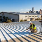 A cooling film developed at the University of Illinois was tested on Houston infrastructure for FIFA; treated metal roofs stayed over 40°F cooler in direct sunlight without using electricity |