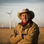 A Kansas cowboy put 50 wind turbines on his 7,000-acre ranch and turned the wind into his most reliable cash crop, selling electricity to thousands of homes