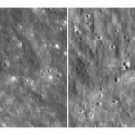 Before-and-after NASA images show crater carved by a SpaceX rocket that slammed into the moon