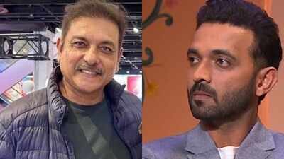 Ajinkya Rahane’s hilarious Ravi Shastri mimicry steals the show during IND vs SL Test - Watch | Cricket News
