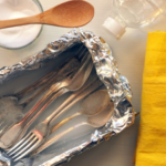 Simple and easy DIY trick to clean silver utensils without scrubbing