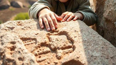 Meet Ni Jingchen: The 12-year-old Beijing student who posted a strange fossil online and helped reveal Asia’s first Jurassic amphibian footprint