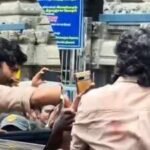 Dhanush mobbed by fans during 'OM Chapter 1: Udhiram - The Blood Wood' shoot near Annamalaiyar Temple in Thiruvannamalai - Watch |