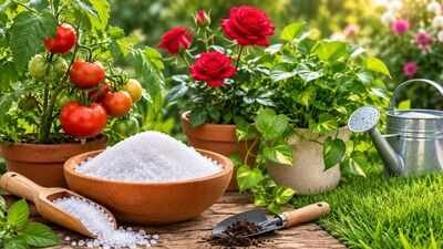 Epsom salt for plants: How to use it for tomatoes, roses, houseplants and lawns |