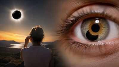 In 2017, a woman watched a solar eclipse for seconds. Days later, she discovered an eclipse-shaped blind spot in her eye |