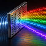 In 2025, scientists made sound behave like a rainbow, separating different frequencies and sending them in different directions