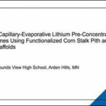 Meet John Liu, the student who used corn stalks and wheat straw to recover lithium from dilute water﻿ |