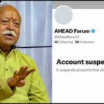 RSS Chief Mohan Bhagwat's US event organiser AHEAD’s X account suspended ahead of programme | World News