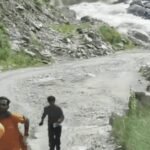 'OMG, OMG!' Villagers run for life as flash flood chases them after engulfing bridge - watch video